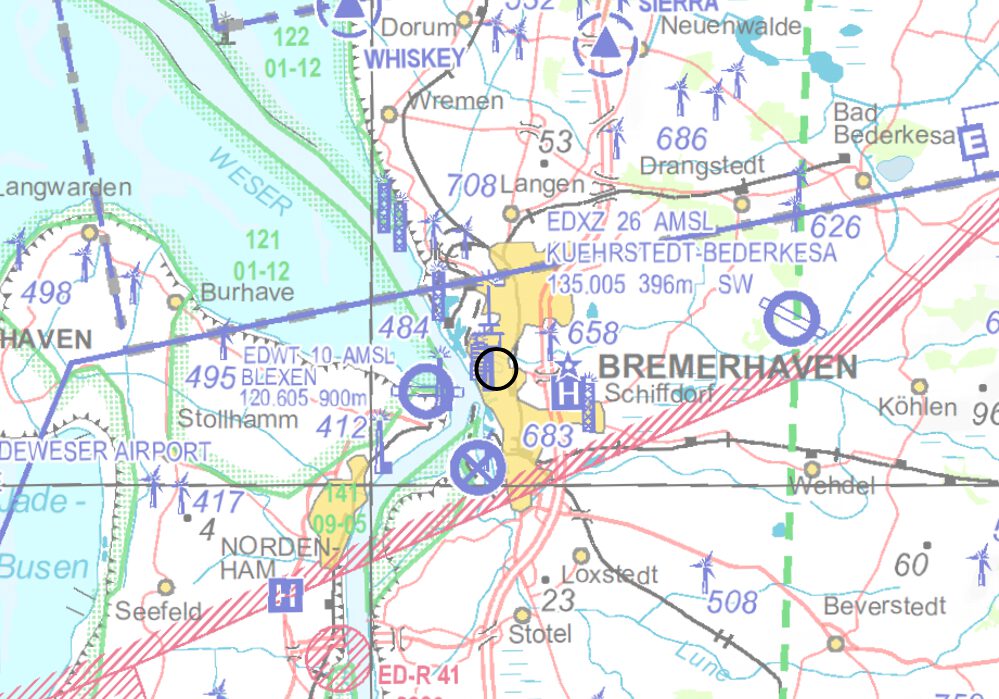 Aktivierung ED-R Bremerhaven vom 27. Oktober 2025 00:00 Uhr UTC bis zum 18. März 2026 23:59 Uhr UTC